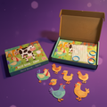 My First Farm Busy Book: Interactive Quiet Activity Set with Detachable Animal Pieces