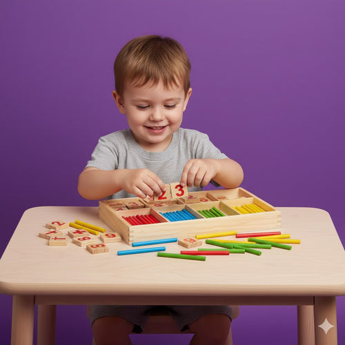 Mathematical Intelligence Stick Set | Montessori Math Learning Toy