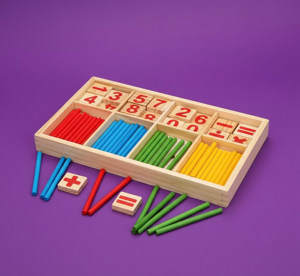 Mathematical Intelligence Stick Set | Montessori Math Learning Toy